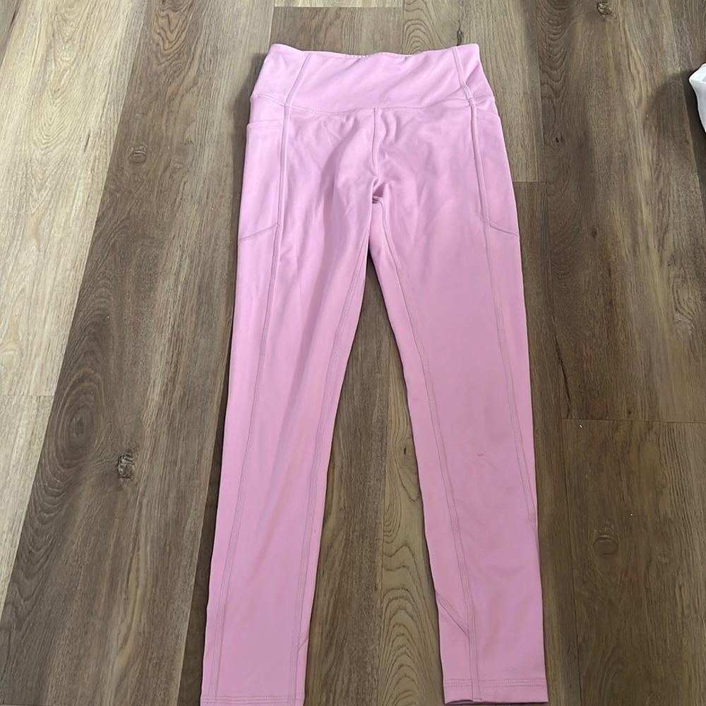 Light Pink Lilac Fitness Leggings